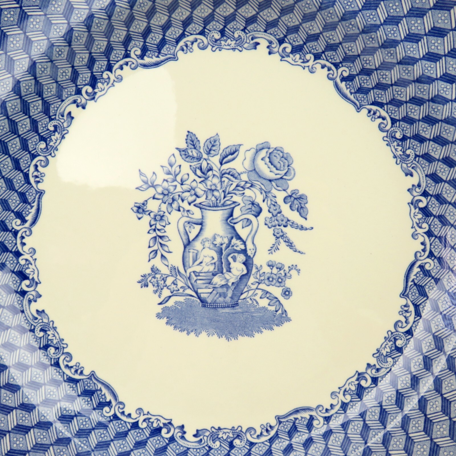Spode Blue Room Collection "Portland Vase" Plate 10 1/2" Blue & White