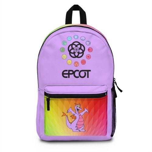 Disney Epcot Figment Backpack, Disney Backpack, Epcot Backpack, Figment Bag