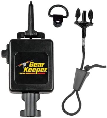 GEARKEEPER Rifle RT3-5553-E Sicherungssystem – 81 Cm Seil, 680 G Rückzug, 360° Drehbarer Gürtel-Clip GEARKEEPER Rifle RT3-5553-E Sicherungssystem – 81 Cm Seil, 680 G Rückzug, 360° Drehbarer Gürtel-Clip