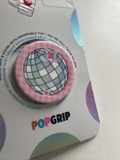 PopSockets Phone Grip Stand Disco Ball POPGRIP Swap Top Phone Grip Stand Pink