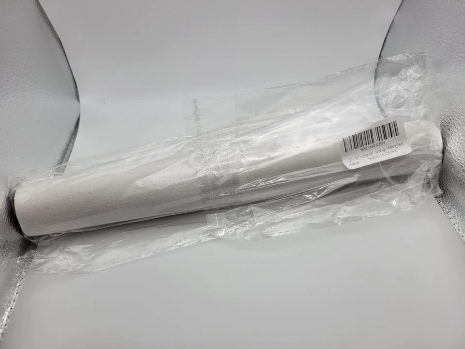 Rollo de tela de imitación de cuero holográfico rojo, 12X53, nuevo en caja Foto 3 de 3