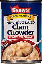 SNOW'S New England Style Clam Chowder, 15 Ounce