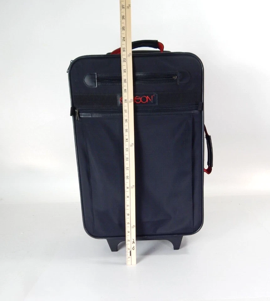 Bolso de mano ligero vintage Sasson con ruedas 20" Foto 3 de 4