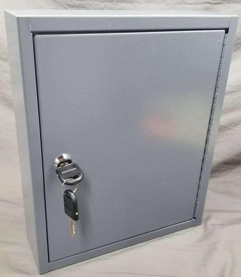 Buddy Products - Gabinete de almacenamiento de 30 llaves gris - Etiquetas incluidas - NUEVO Foto 4 de 4