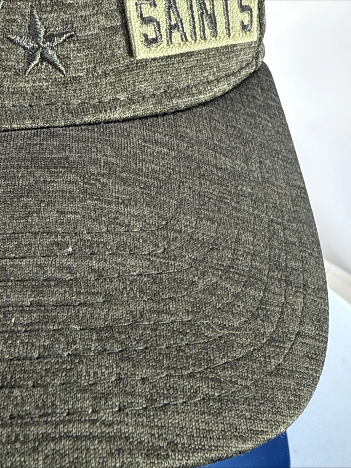 Gorra New Orleans Saints New Era 39Thirty Camuflada Bandera de Estados Unidos Militar 5 Estrellas M/L Foto 4 de 4