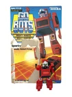 Gobots SPARKY Bandai / Tonka with card 1984  TRANSFORMERS - near mint