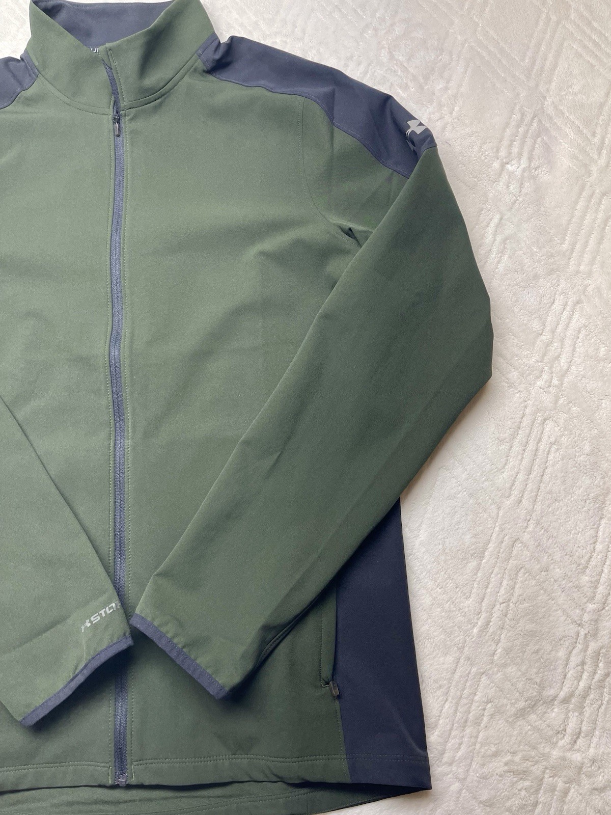 Under Armour Storm Run Softshell Jacket Green Bla… - image 2