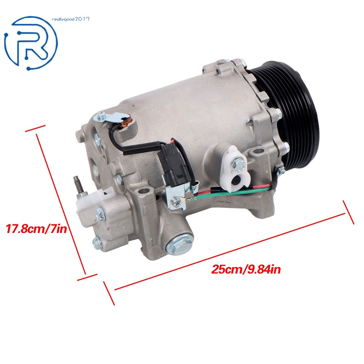 A/C Compressor W/ 7 Pulley Groove CO 11313C For Acura TSX 2.4L