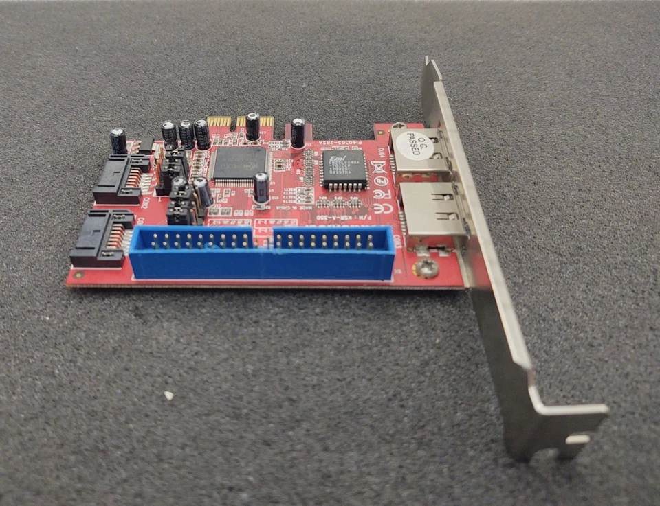 Addonics 2 eSATA SATA II  IDE RAID PCI-E ADI2S3GPX1-2E / FAST SHIPPING - Image 4 of 4