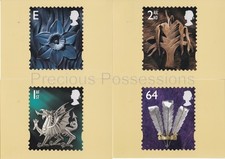 GB MINT MNH PHQ CARD POSTCARDS NO D13 1999 WALES WELSH DEFINITIVES