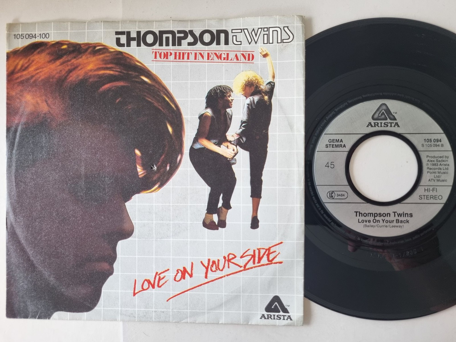Thompson Twins - Love on Your Side 7'' Vinyl Germany