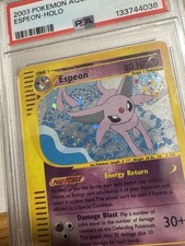 Pokémon Espeon Holo H9/H32 Aquapolis ENG - PSA 7 - 2003