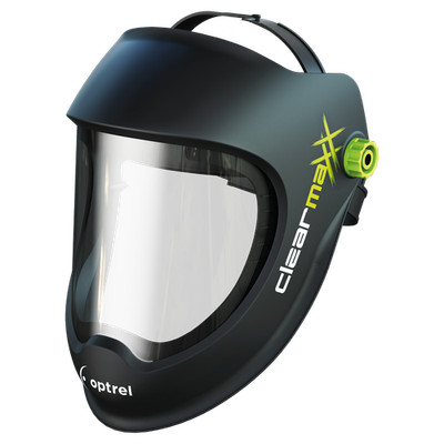 Optrel Clearmaxx Gesichtsschutz Visier Arbeitsschutz Helm Schleifschutz leicht