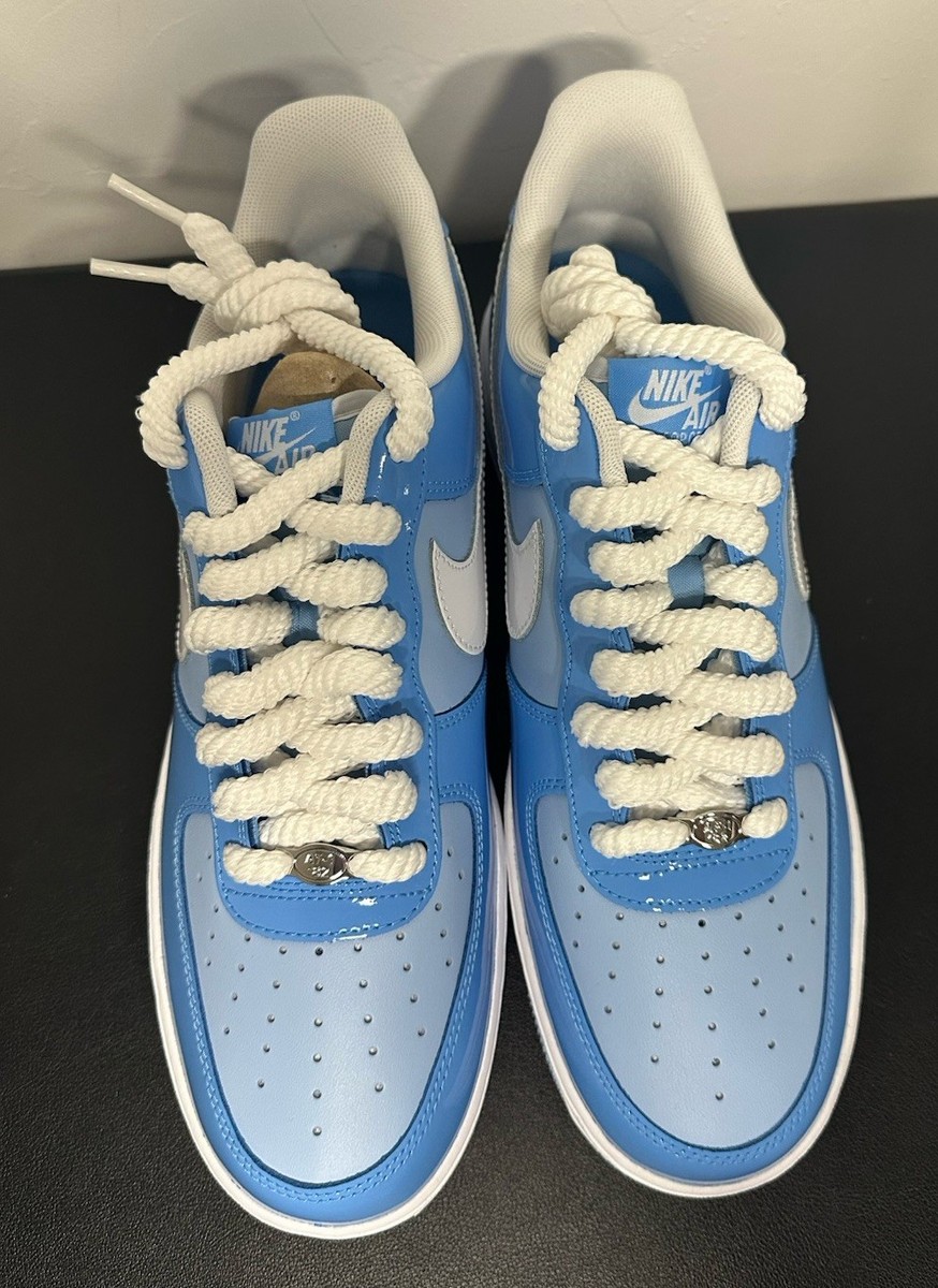 Nike Air Force 1 '07 LV8 Psychic Blue White HV9405-400 Men's Size