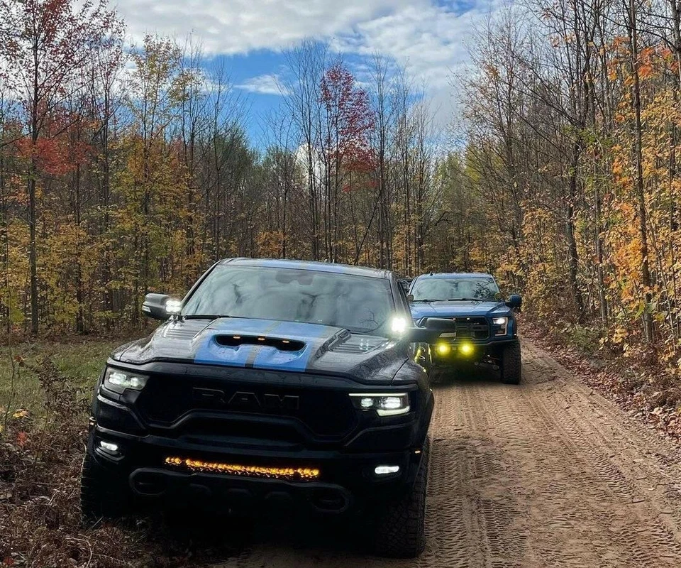 M&R kit compatible with - 2019-2024 RAM 1500 Rebel Single 40in Light Bar - Image 2 of 4