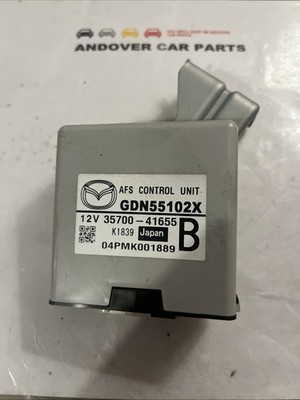 MAZDA 6 MK2 GH - AFS HEADLIGHT RANGE CONTROL MODULE ECU - GDN55102X    
