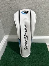 Super Stroke Putters Fairway Wood Golf Head Cover White Used