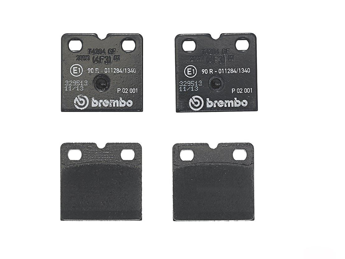 Brake Pads Set fits MASERATI QUATTROPORTE Mk5 4.7 Rear 2008 on Brembo Quality - Image 9