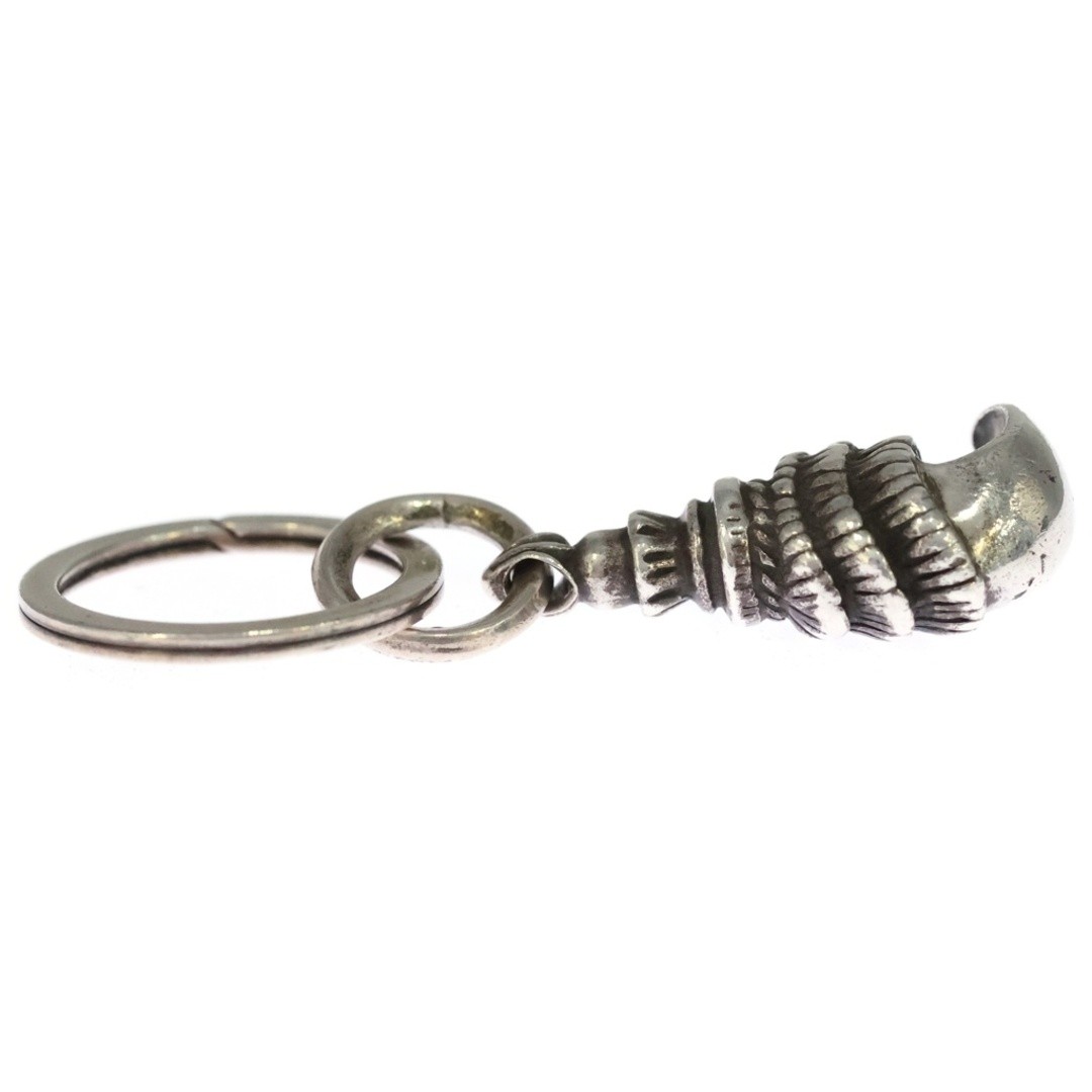 CHROME HEARTS Crow Claw Pendant Top Keyring Silver Us… - Gem