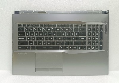 MSI GP75 Leopard Palmrest Keyboard Assy. 957-17E82E-C19 307-7E7C112-TA2 DAMAGED