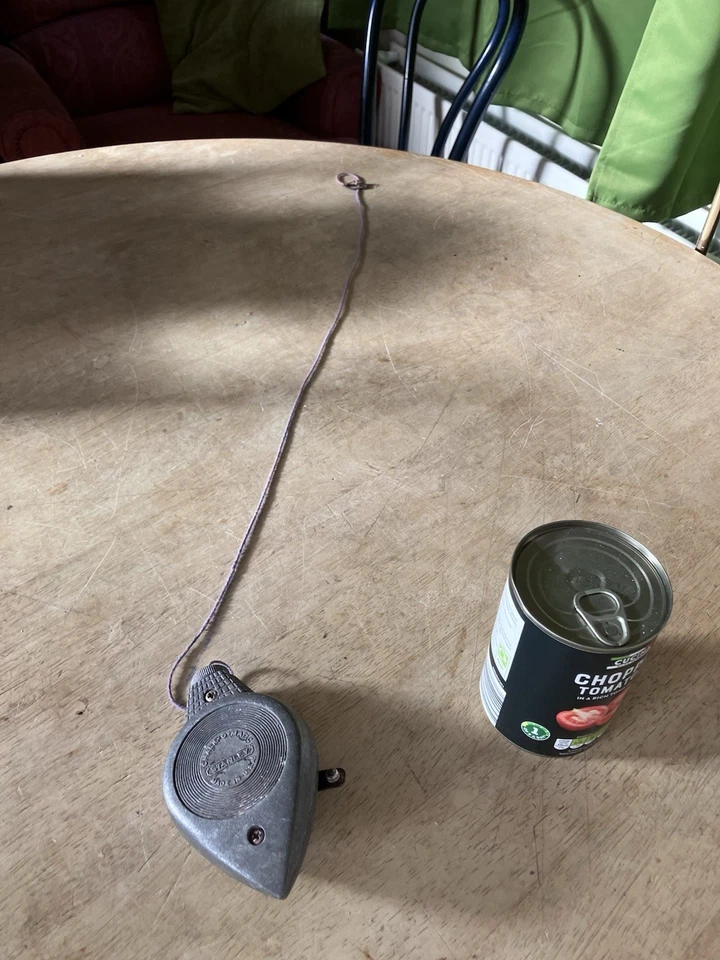 Vintage STANLEY Chalk O Matic Model 47-050 Chalk Line Plumb Bob - Image 3 of 4