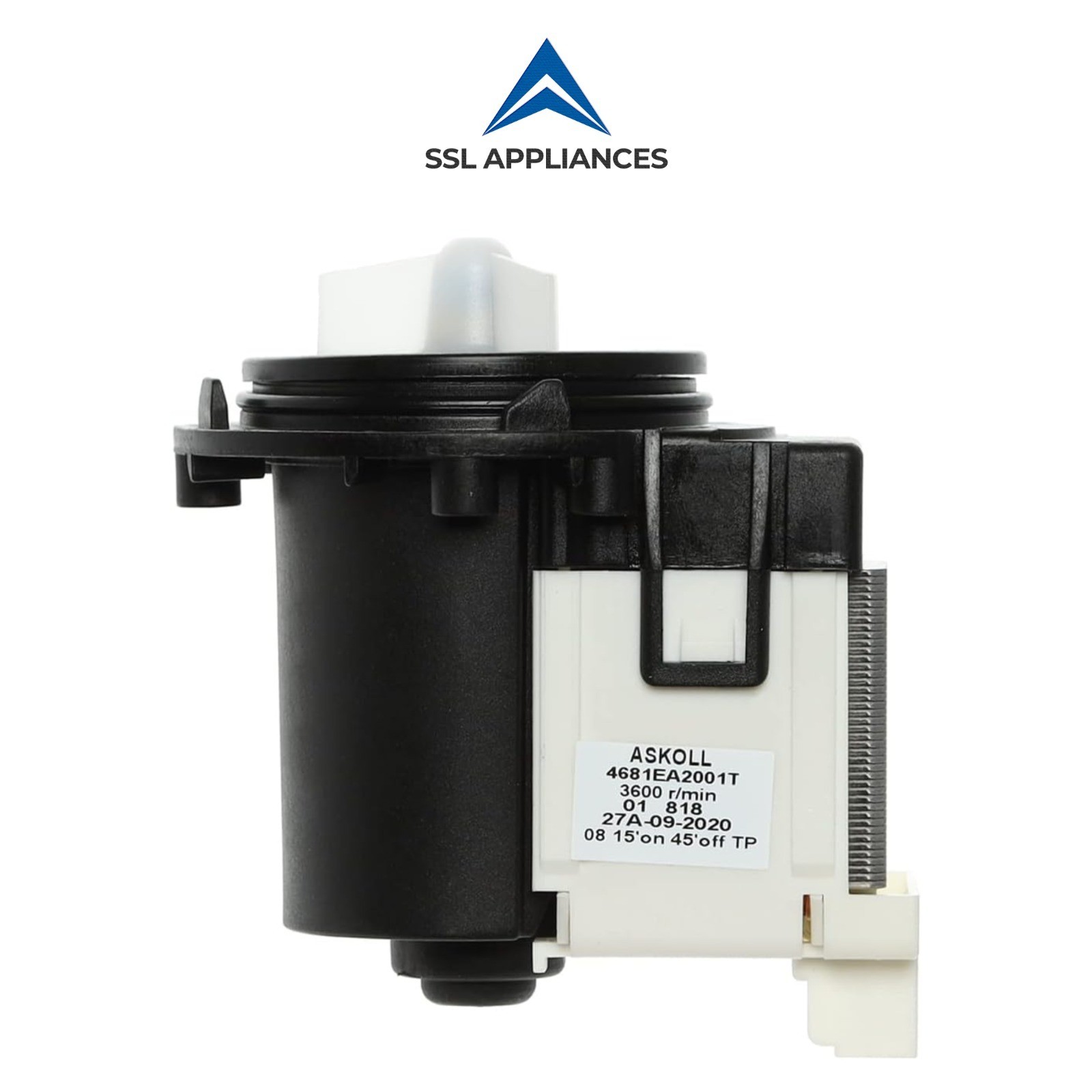 4681EA2001T Washer Drain Pump Motor Replaces For LG & Kenmore Washers 5-Pack