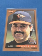 1996 Score Dugout Collection Artist's Proof #30 Rafael Palmeiro BASEBALL Card 8J