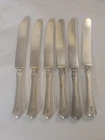 6 – Wallace Sterling Handle Washington 8 3/4" Butter Knives 410 grams!