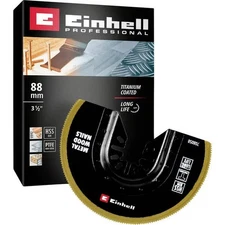 Einhell 708058 Saw Blade Half BIM-TI, 88mm bimetallic blade for pi cuts