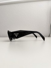 Prada PR17WS 1AB5S049 Women's Sunglasses 49 mm Black / Dark Grey Lens