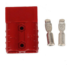 2pc Battery Quick Connector Kit 50a Plug Connect Disconnect Winch Trailer 50...