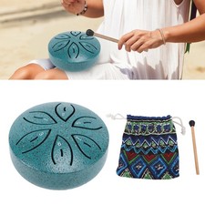 1 Miniature Steel Tongue Drum Unique Rain Drum For Outdoor Garden
