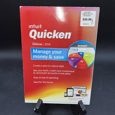 Intuit Quicken Deluxe Edition 2014 for Windows Financial Software 