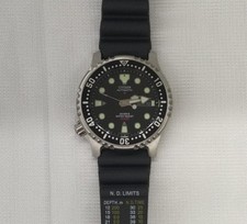 Citizen Promaster NY0040-09E Jour Date St. Acier Plongeurs 200M Automatic Montre