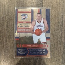 Playoff 2010-11 Contenders Patches Cole Aldrich Oklahoma City Thunder Rookie #45