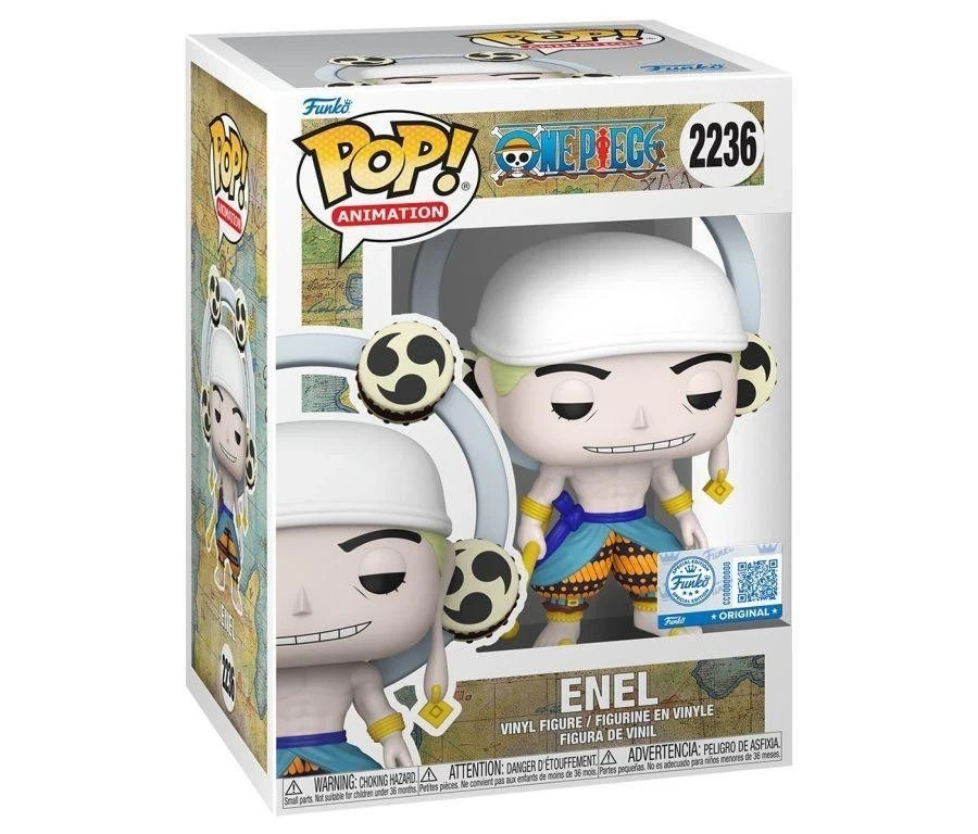 Funko Pop! Enel #2236 One Piece Exclusive Vinyl Figure + Protector