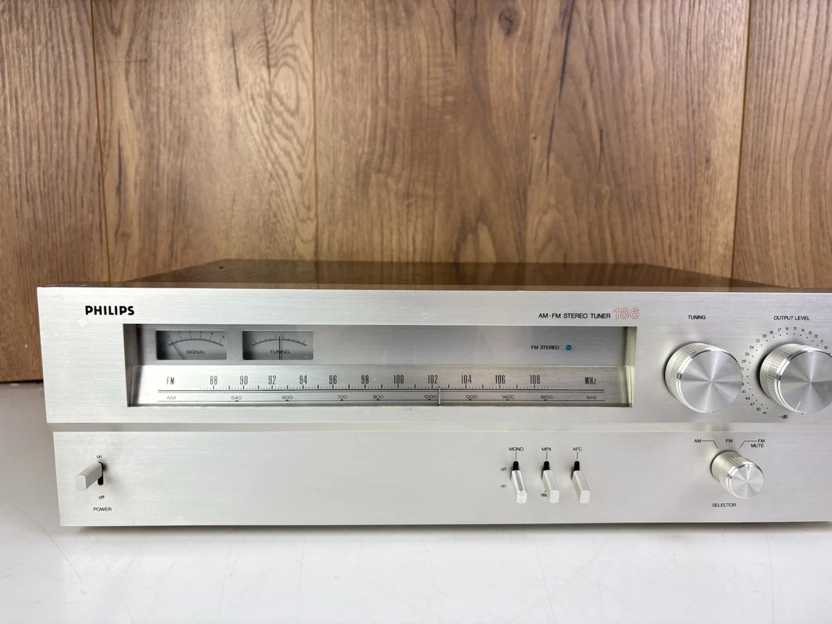 Philips 186 vintage sintonizador estéreo 22AH186 - Muy bueno