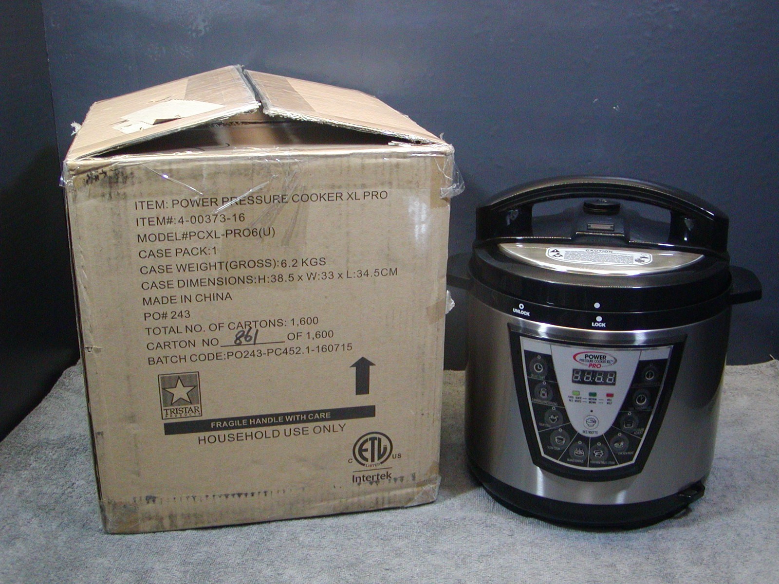 Xl Pro 6qt Pcxl-pro6