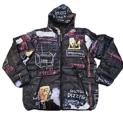 Jean-Michel Basquiat x Members Only Mens Alchemy Puffer Jacket NWT Size 2XL