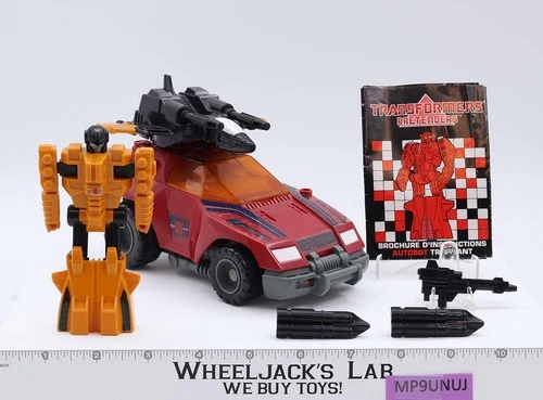 Gunrunner Pretender 100% Complete 1988 Vintage G1 Transformers Action Figure