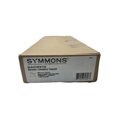 Symmons Sereno Lavatory Bathroom Sink Faucet Single Hole Chrome SLS4310EXT10