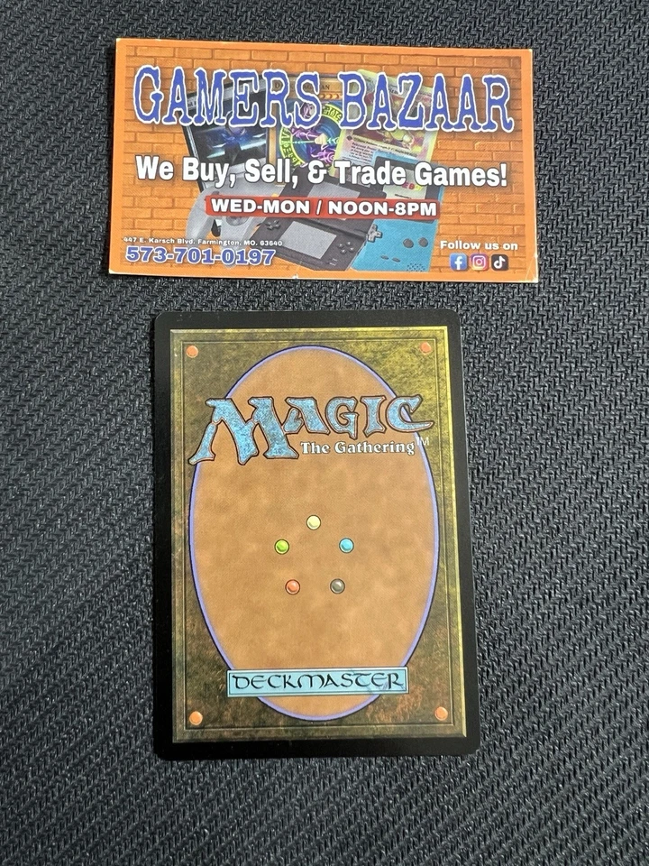 Magic Eggnogger's 'Stache FOIL - Happy Holidays 2024 Special Occasion MTG 🎄 - Image 2 of 2