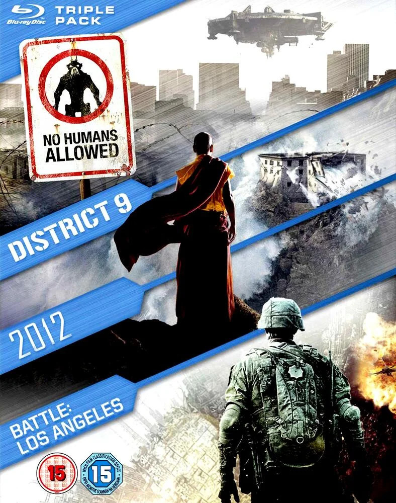 District 9 / 2012 / Battle - Los Angeles Blu-Ray
