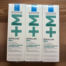 La Roche Effaclar BPO Acne Treatment .7 fl oz ea Pack of 3 