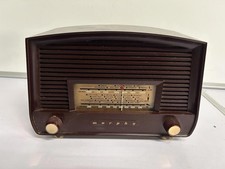 Vintage Murphy (A362)  Bakelite Valve  Radio - Brown - 1955. Untested/parts.