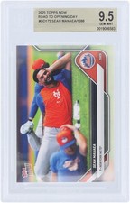 Sean Manaea New York Mets 2025 Topps Road to Opening Day #OD-175 BGS 9.5 Card