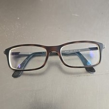 Ray-Ban RB 7017 5200 Eyeglasses Tortoise Brown Silver 54-17-145 FRAME ONLY