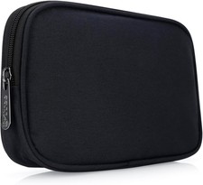 Travel Case Organizer for Small Electronics and Accessories,Tech Bag, Black