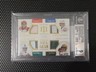 2020 National Treasures NFL Gear Quad Prime Burrow Love Herbert Tua /25 BGS 9