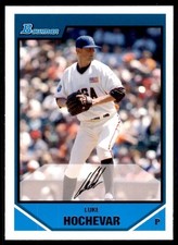 2007 Bowman Draft Draft Picks #BDPP75 Luke Hochevar Rookie Kansas City Royals